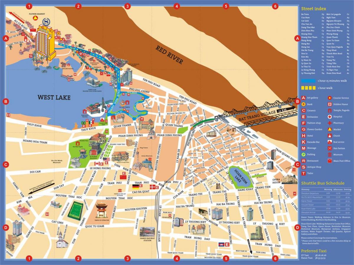 Mapa ng hanoi red light district