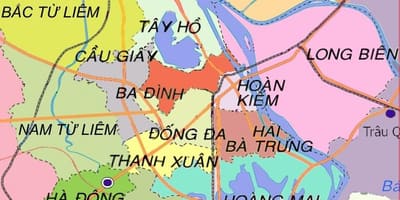 Mapa ng ha dong distrito hanoi