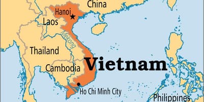 Mapa ng mga lokasyon sa hanoi