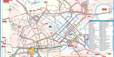 Mapa ng lungsod ng hanoi vietnam