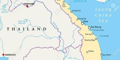 Hanoi mapa ng lokasyon